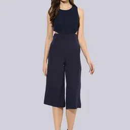 KLEIO Women Cut-Out Capri Jumpsuit-image-90