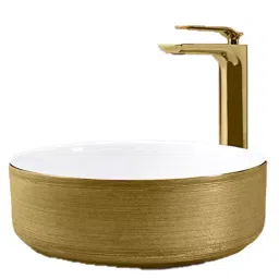 Aquieen Luxury Qua Gold Brass & Copper Basin Mixer Tap, AQN 370-image-85
