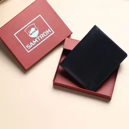SAMTROH Men Leather Two Fold Wallet-image-34