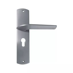 Harrison Kubix 17X16X13.75 mm Zinc Finish Mortise Handle Set Complete Pack, 70768-34