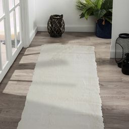 OBSESSIONS White Acrylic Anti-Static Floor Runner-image-38