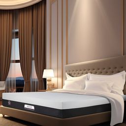 Amore White Quilted Sag Resistant DoubleMattress-picture-29