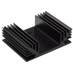RS PRO Heatsink, Universal Rectangular Alu, 3.3K/W, 50 x 65 x 20mm, 2342485-22