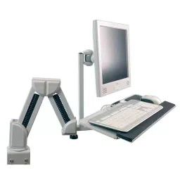 PRO SIGNAL Desk Mounted LCD Mount with Keyboard Tray, 83-12999.-17