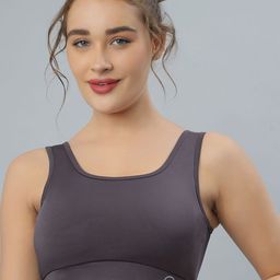Luxora Women Full Coverage Lightly Padded Training or Gym Workout Bra-9
