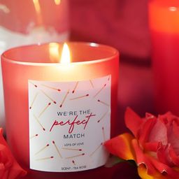 Aura Red & White 1 pieces Jar Candle-25