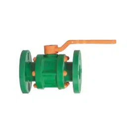 KPT 90 mm PPR Plain Flanged Ended Ball Valve, KPT- FEBV image 1