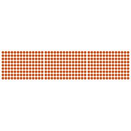 Comet Busters Bindiful Set Of 5 Traditional Bindis - Orange image 5