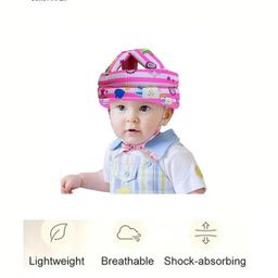BOXOT IMPEX Adjustable Cushioned Baby Safety Helmet (color may vary)H-11-image-65
