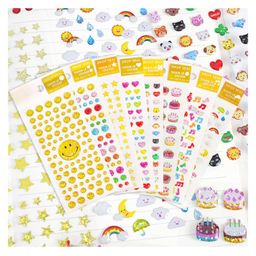 Bunie DIY 3D Kawaii Stickers SetSet of 8 Self Adhesive Stickers-image-4