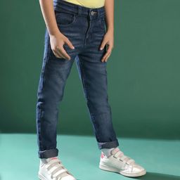 Tales & Stories Denim Mild Washed Slim Fit Jeans - Blue-picture-38