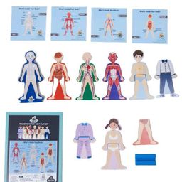 Eduspark Human Body Magnet Set Wooden Kids Pretend Play Set - Multicolor-65