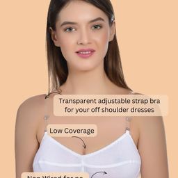 Aimly Pack Of 2 Medium Coverage Cotton Push-Up Bra image 5
