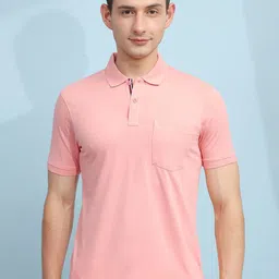 Cloak & Decker by Monte Carlo Men Solid Polo Collar Pocket T-shirt-picture-23
