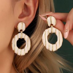 SALTY Immaculate Luxury Contemporary Drop Earings-48