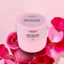 SUROSKIE British Rose Body Butter With Macadamia Nut Oil - 200Ml-25