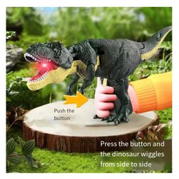 Oskart Dinosaur Head toy gun Moving Head, Opening Mouth, Light, Realistic Sound - A Fun and Entertaining Toy for Kids (Assorted Color) image 5