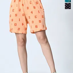 BAESD Women Printed High-Rise Shorts-picture-53