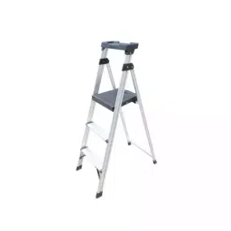 SJ Ladders SJ-7 Aluminium Step Size 228.6 mm(9 Inch) Square Stool Step Ladder Size 10 Ft-image-16