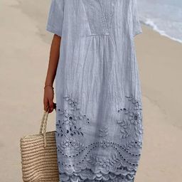 all about you Embroidered A-Line Dress-picture-35