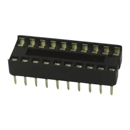 MULTICOMP PRO IC Sockets DIP SOCKET, 20POS, 2.54MM, TH, SPC15501 (Pack of 5)-27