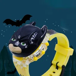SWADESI STUFF Unisex Kids Dial & Straps Digital Automatic Watch 3D BATMAN 991-31