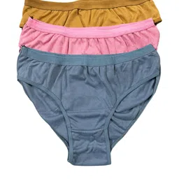 FiveFlag Mid-Rise Cotton Blend Briefs-22