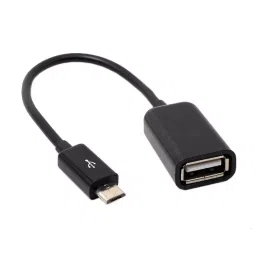 FEDUS OTG Cable Micro USB to USB for Smartphone and Tablet Black-46