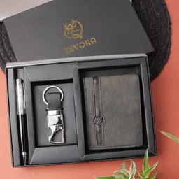 ZEVORA Men Leather Accessory Gift Set-image-60
