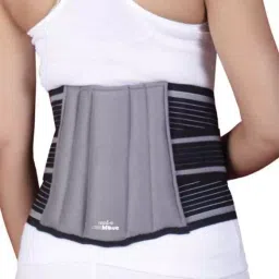Med E-Move Elastic Lumbo Sacral Support Belt RGLSS001SM Size S-23
