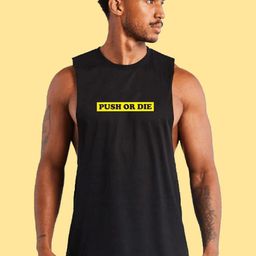GSPO Printed Cotton Round Neck Gym Vest Y-V-PSD-BLACK-image-61