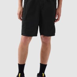 GAP Men Mid Rise Pure Cotton Cargo Shorts With Drawstrings-image-95