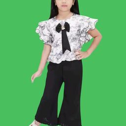 KIDDRESS Kids-Unisex White Cotton Blend Clothing Set-image-96