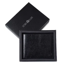 Scrumbler Men Textured Leather Two Fold Wallet with SIM Card Holder-2