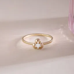 Mia by Tanishq 14KT Finger Ring Diamond 1.35g-image-57