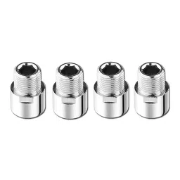 GENERIC Tap Extension Brass Silver, FG1847 (Pack of 4)-image-13