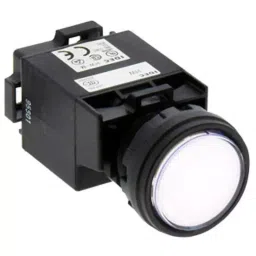 IDEC HW Series Pilot Light with 22 mm Mounting Hole Dia, HW1P-1H2PW-picture-12