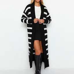 Trendyol Women Striped Longline-image-80