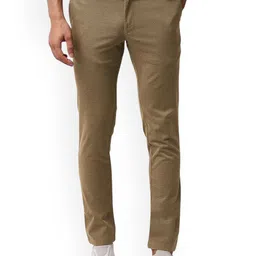 Basics Men Printed Comfort Trousers-image-11