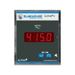 Elmeasure Digital Single Phase Voltmeter ALPHA+V-19