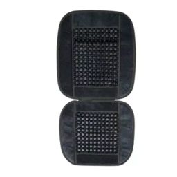Auto Pearl Polyester, Cotton Front Vehicle Seating Pad Grey for Maruti Suzuki Eeco-44