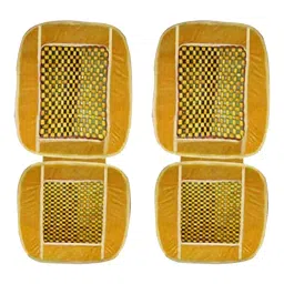 Auto Pearl 2VBS2B127 Polyester, Cotton Front Vehicle Seating Pad Beige for Toyota Range Rover Evoque (Pack of 2)-picture-5