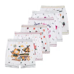 VastraMilap Infants Pack Of 6 Printed Pure Cotton Boy Shorts Briefs 82_W.B.P_0-3 M_PO-6-51