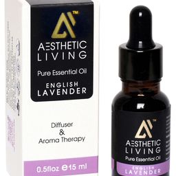 Aesthetic Living Pure English Lavender Essential Oil - 15 ml-10