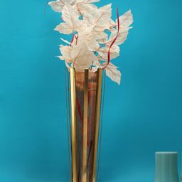 De Maison Decor Allure Radiant Metal Hue Vase Amber-image-105