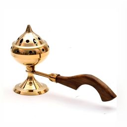 Samy Collectibles Yellow Loban Dhoop Burner-53