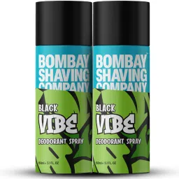 Black Vibe 150ml x 2 Combo Deodorant Spray-For Men-image-69