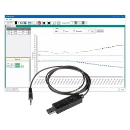 EXTECH INSTRUMENTS Data Acquisition Software/Cable, Meter, 407001-PRO-39