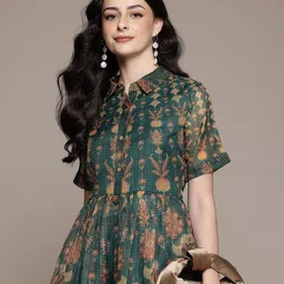 aarke Ritu Kumar Floral Print A-Line Dress-picture-18