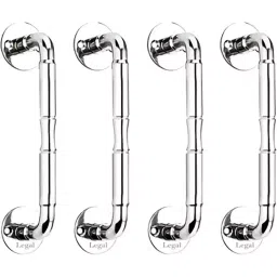 Legal 4pcs th-964 6inch 152.4 mm (6 Inch) Stainless Steel Glossy Finish Door Handle (Pack of 4)-image-45
